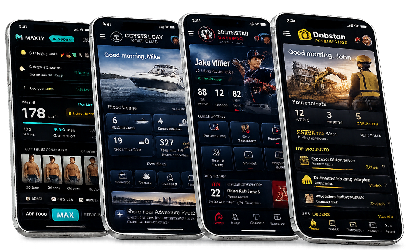 Custom apps we've designed, built, and shipped